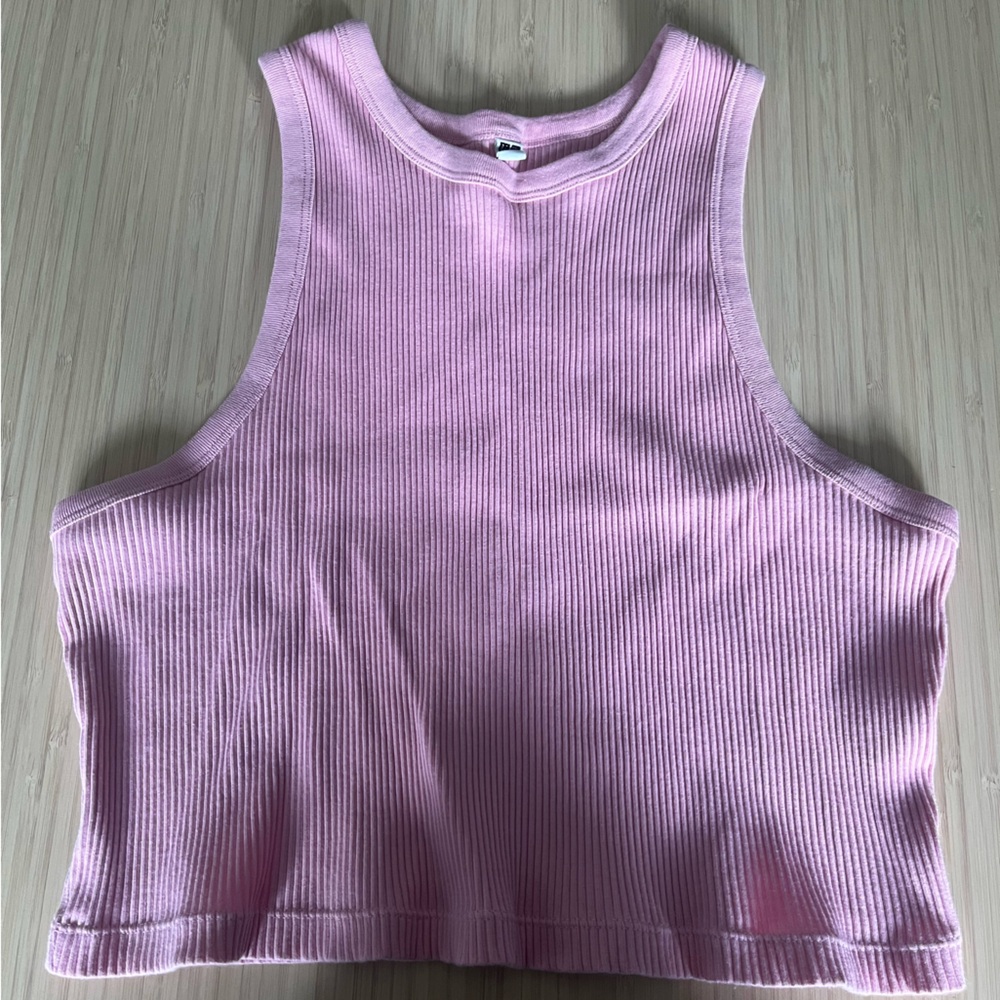UNIQLO pink tank top